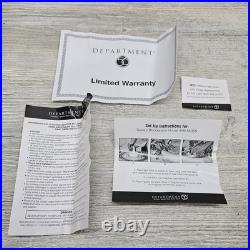 Department 56 Snow Village Christmas in the City Santa's Wonderland Tested Works