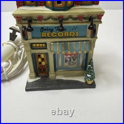 Department 56 Swing Town Records #4036492 Christmas In The City Rare Retired NIB