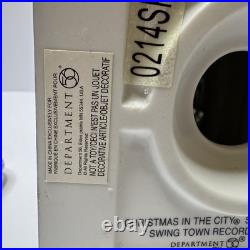 Department 56 Swing Town Records #4036492 Christmas In The City Rare Retired NIB