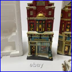 Department 56 Swing Town Records #4036492 Christmas In The City Rare Retired NIB