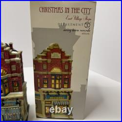 Department 56 Swing Town Records #4036492 Christmas In The City Rare Retired NIB