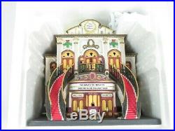 Department 56 THE MAJESTIC THEATER Christmas in the City (58913) Limited Ed, EUC