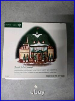 Department 56 Tavern In The Park Restaurant Christmas In The City