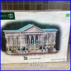 Department 56 The Art institute Of Chicago NEW- NEVER OUT OF BOX