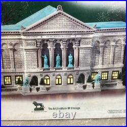 Department 56 The Art institute Of Chicago NEW- NEVER OUT OF BOX