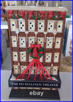 Department 56 The Ed Sullivan Theater Christmas In The City #59233