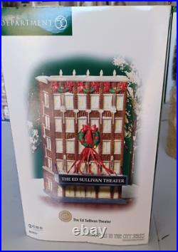 Department 56 The Ed Sullivan Theater Christmas In The City #59233