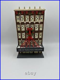 Department 56 The Ed Sullivan Theater Christmas in the City Building & Cord