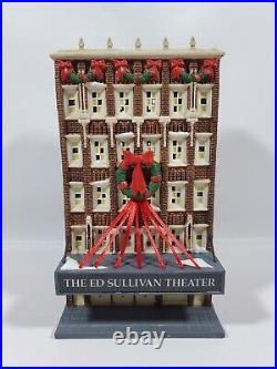 Department 56 The Ed Sullivan Theater Christmas in the City Building with Box