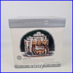 Department 56 The Majestic Theater 58913 Christmas In The City Building Vntg