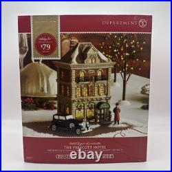 Department 56 The Prescott Hotel 805536 Christmas in the City With Box & Light Department 56 The Prescott Hotel 805536 Christmas in the City With Box & Light