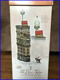 Department 56 The Times Square Tower 2000 NYC Special Edition Original Box