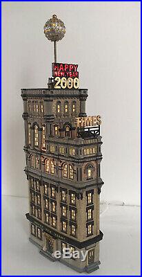 Department 56 The Times Tower 2000 New York Special Edition #56.55510