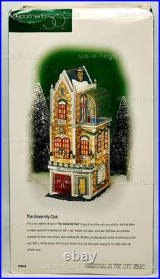 Department 56 The University Club Christmas in the City 58945