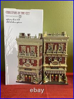 Department 56 Uptown Chess Club Christmas In The City 6009754