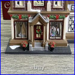 Department 56 VICTORIA'S DOLL HOUSE Christmas In the City House Complete Working