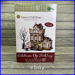 Department 56 VICTORIA'S DOLL HOUSE Christmas In the City House Complete Working