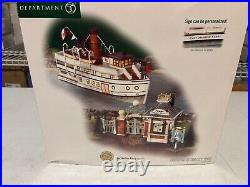Department 56 Village Christmas in the City East Harbor Ferry 59213 NEW RARE