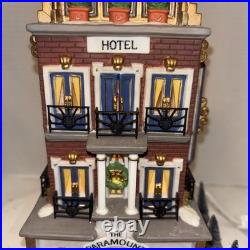 Department 56 Village Collection Christmas in the City Paramount Hotel Retired