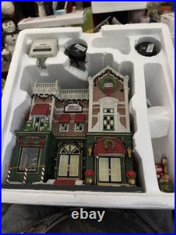 Department 56 Visiting Santa At The Finestorms Retired Christ In The City