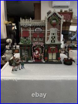 Department 56 Visiting Santa At The Finestorms Retired Christ In The City
