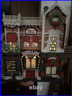 Department 56 Visiting Santa At The Finestorms Retired Christ In The City