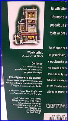 Department 56 WOOLWORTHS 59249 Retired Rare NEW Opened Box Christmas In the City