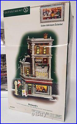 Department 56 WOOLWORTHS 59249 Retired Rare NEW Opened Box Christmas In the City