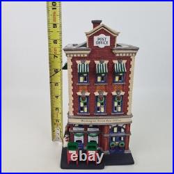 Department 56 Washignton Street Post Office 58880 Christmas In The City Series