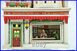 Department 56 Woolworth's Christmas In The City #59249 EXCELLENT CONDITION