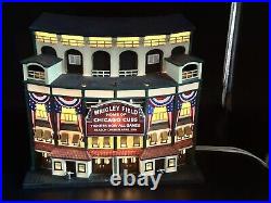 Department 56 Wrigley Field Christmas In The City Series #58933 Retired New