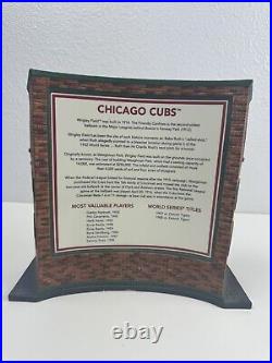 Department 56 Wrigley Field Christmas In The City Series Retired