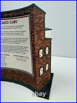 Department 56 Wrigley Field Christmas In The City Series Retired