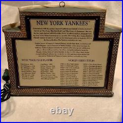 Department 56 YANKEE STADIUM Christmas in the City Lighted Ornament (2009)