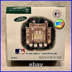 Department 56 YANKEE STADIUM Christmas in the City Lighted Ornament (2009)