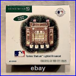 Department 56 YANKEE STADIUM Christmas in the City Lighted Ornament (2009)