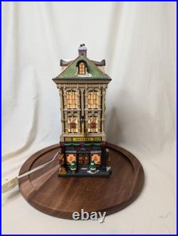 Department 56 christmas in the city Havana's Cigar Shop Minor Flaw See Desc