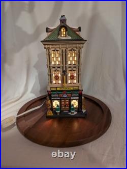 Department 56 christmas in the city Havana's Cigar Shop Minor Flaw See Desc