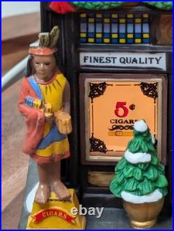 Department 56 christmas in the city Havana's Cigar Shop Minor Flaw See Desc