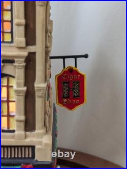 Department 56 christmas in the city Havana's Cigar Shop Minor Flaw See Desc