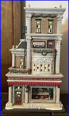 Department 56 christmas in the city Woolworths Rare