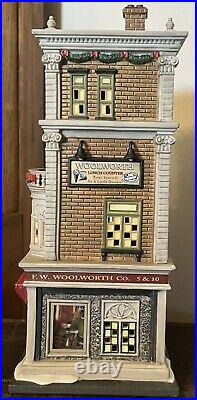 Department 56 christmas in the city Woolworths Rare