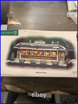 Department 56 christmas in the city buildings American Diner Brand New