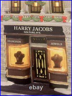 Department 56 christmas in the city buildings Harry Jacob's Jewelers Rare