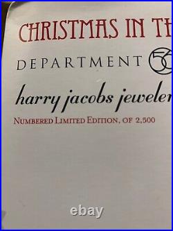 Department 56 christmas in the city buildings Harry Jacob's Jewelers Rare