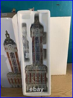 Department 56 christmas in the city the singer building Brand New