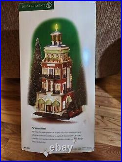 Department 56 original Christmas in the City BRAND NEW Paramont Hotel