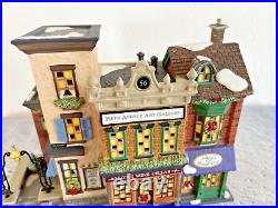 Department Dept. 56 2003 Christmas In The City 5th Avenue Shoppes Full Box