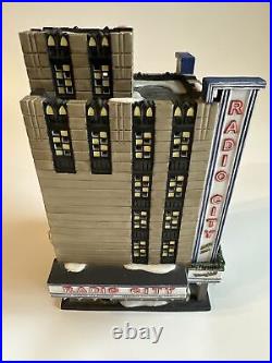 Department Dept 56 Christmas In The City Radio City Music Hall Non-working Light