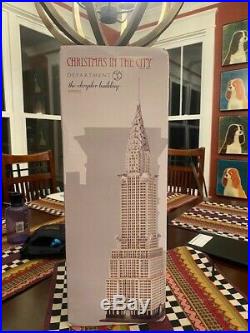 Department Dept 56 Christmas in The City Chrysler Building Village 4030342